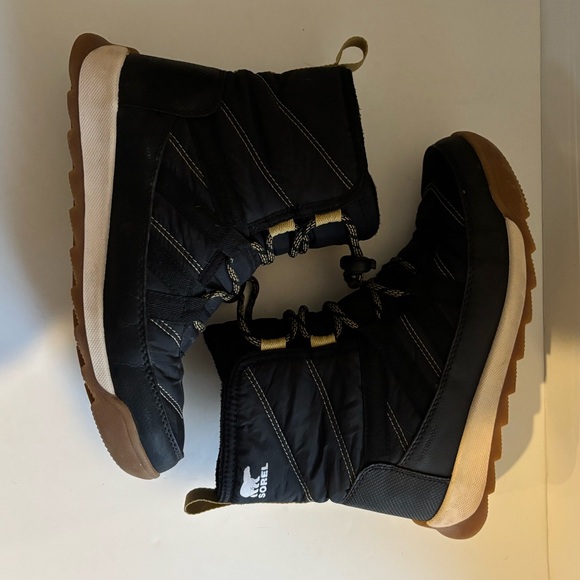 Sorel Whitney™ II Short Lace Black Winter Snow Boot - Picture 7 of 8